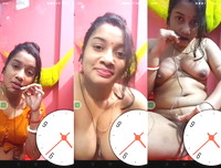 Horny Desi Boudi Shows on VC