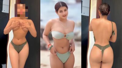 Insta model Lucky Rajor’s bra removal video leaks